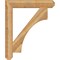 Ekena Millwork Westlake Craftsman Rough Sawn Bracket, Western Red Cedar, 6"W x 40"D x 48"H BKT06X40X48WTL04RWR - alternate 3